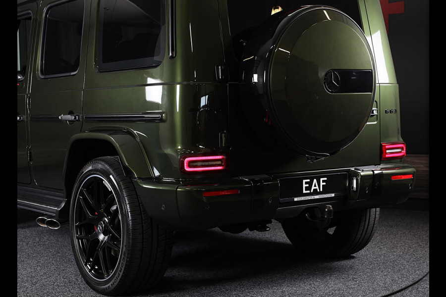 Mercedes-Benz G-Klasse 63 Manufaktur / Olijf Groen / Carbon / Massage / Memory / 360 Camera / Lane Assist / BURMESTER / Open Dak