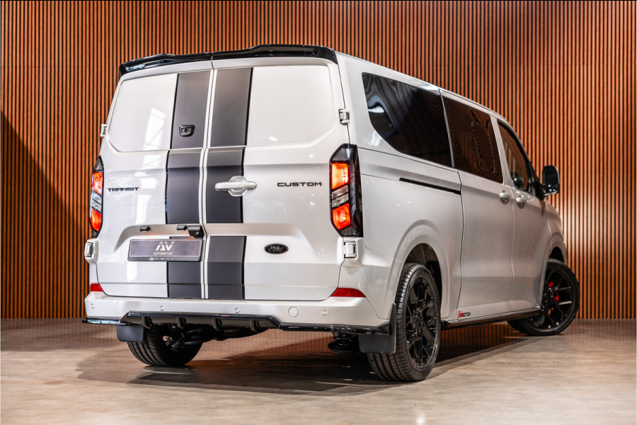 Ford Transit Custom 300 2.0 TDCI L2H1 Limited DC | BPM VRIJ | Dubbel Cabine | Elec schuifdeuren | ACC | Blind Spot | 360 Camera | CarPlay | Navigatie | Stoelverwarming | 5-Zitter | BPM Vrij