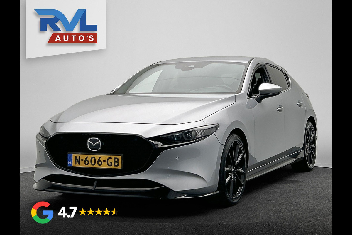 Mazda 3 2.0 e-SkyActiv-X M Hybrid 180 Luxury | Head-up | Stoelverwarming | 360 Camera |Bose | Memory | Adaptieve Cruise/Control |