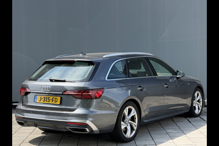 Audi A4 Avant BWJ 2020 | 35 TFSI 150PK S edition AUTOMAAT | S-LINE | CLIMA | NAVI | LEDER/STOF | STOELVERW | PDC 2X | CRUISE AD |