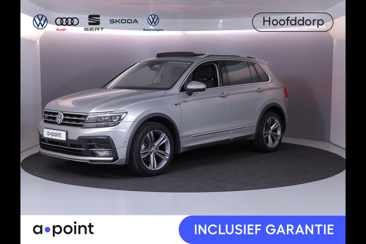 Volkswagen Tiguan 1.4 TSI 4Motion Highline 150pk AUT| Pano.dak | 19'LM-velgen| Navi | verwarmde voorruit| Alarm