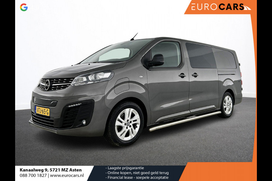 Opel Vivaro-e L3H1 Dubbele Cabine Edition 75 kWh Airco Cruise Control Navigatie WLTP 317 KM Actieradius