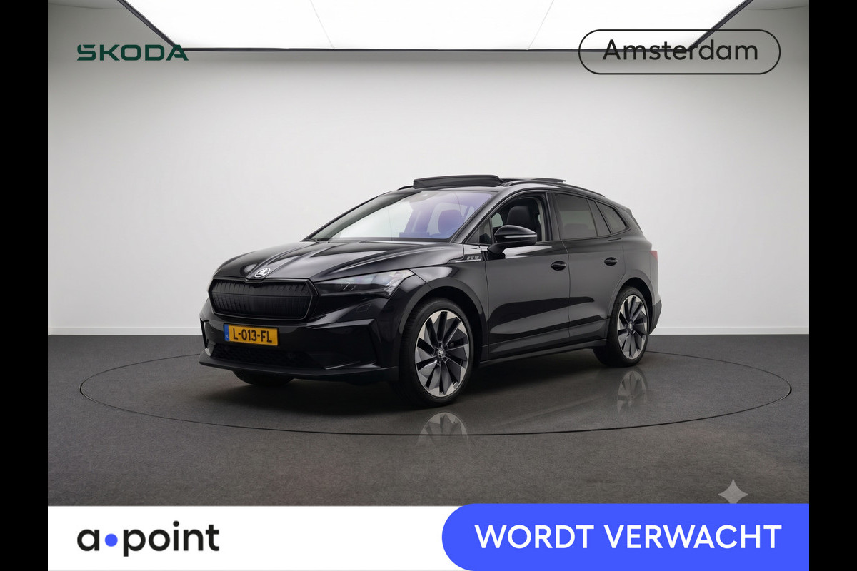 Škoda ENYAQ iV 60 180 pk | Navigatie | Warmtepomp | Panoramadak | Parkeersensoren achter | Climate pakket | Apple Carplay/Android Auto |
