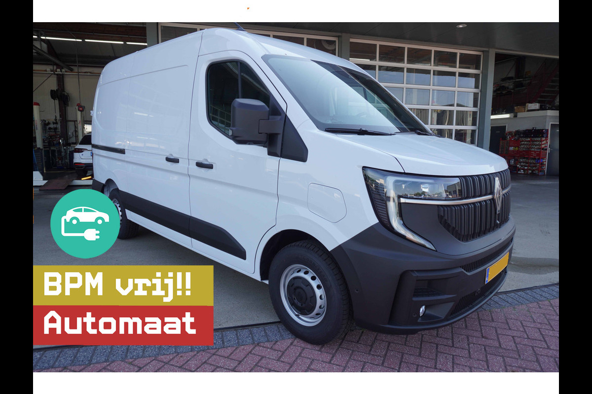 Renault Master E-Tech T35 L2H2 Advance long range 87 kWh 143PK Automaat nr.V063 | climate | Cruise | Camera | Trekhaak | Betimmering