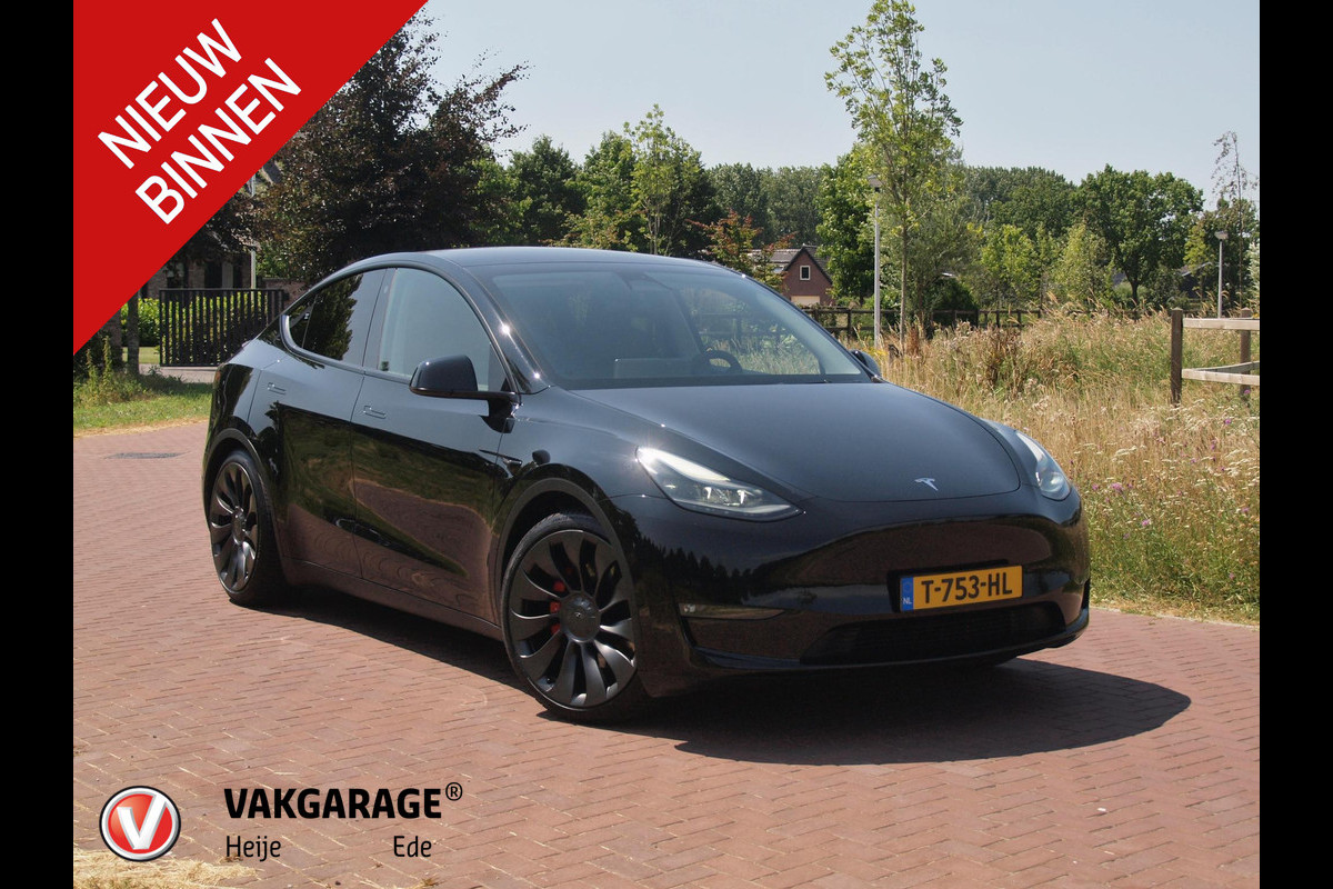 Tesla Model Y Performance AWD 75 kWh 450PK | Panoramadak | Camera | Trekhaak | Full Self Driving Computer 3 |