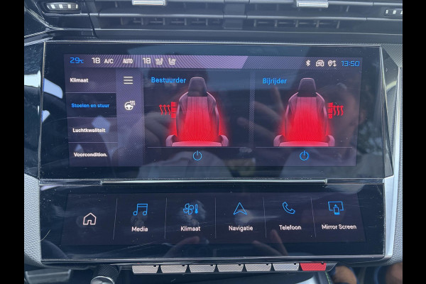 Peugeot 408 1.6 HYbrid GT 225 EAT8 First Edition FULL OPTION!| PANO| FOCAL AUDIO| MEMORY STOEL| 360 CAMERA| ADAPTIVE CRUISE CONTROL| STOEL + STUURVERWARMING| ELEKTRISCHE ACHTERKLEP| RIJKLAAR GELEVERD INCL. 12 MND BOVAG GARANTIE