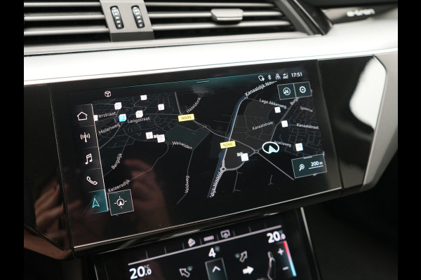 Audi e-tron 50 Quattro Advanced edition 71 kWh 313pk Dealer O.H. | Luchtvering | Adaptive Cruise | Navigatie Plus | Virtual Cockpit | 21"L.M | DAB |