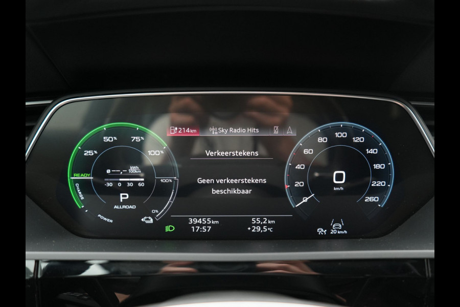 Audi e-tron 50 Quattro Advanced edition 71 kWh 313pk Dealer O.H. | Luchtvering | Adaptive Cruise | Navigatie Plus | Virtual Cockpit | 21"L.M | DAB |