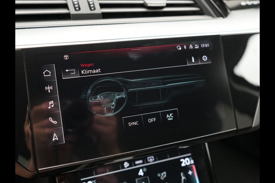 Audi e-tron 50 Quattro Advanced edition 71 kWh 313pk Dealer O.H. | Luchtvering | Adaptive Cruise | Navigatie Plus | Virtual Cockpit | 21"L.M | DAB |