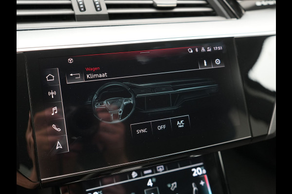 Audi e-tron 50 Quattro Advanced edition 71 kWh 313pk Dealer O.H. | Luchtvering | Adaptive Cruise | Navigatie Plus | Virtual Cockpit | 21"L.M | DAB |
