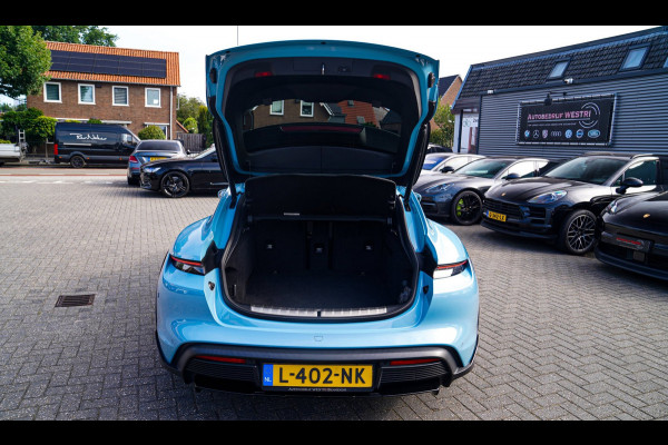 Porsche Taycan Cross Turismo 4S 93 kWh | 4 Wiel besturing | Bose | Camera | Ijsblauw Metallic | 490PK