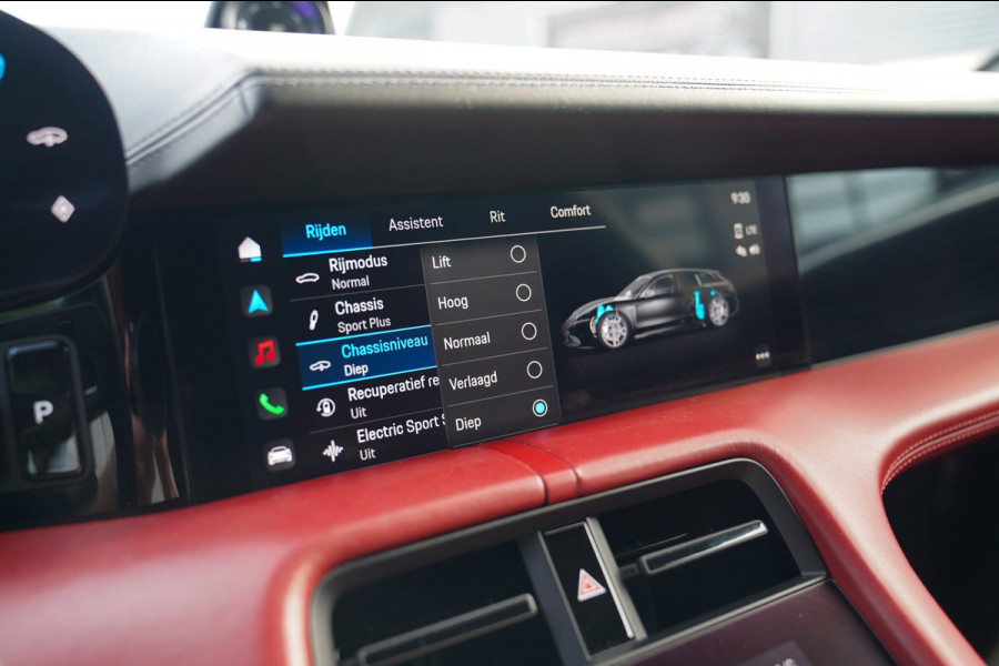 Porsche Taycan Cross Turismo 4S 93 kWh | 4 Wiel besturing | Bose | Camera | Ijsblauw Metallic | 490PK