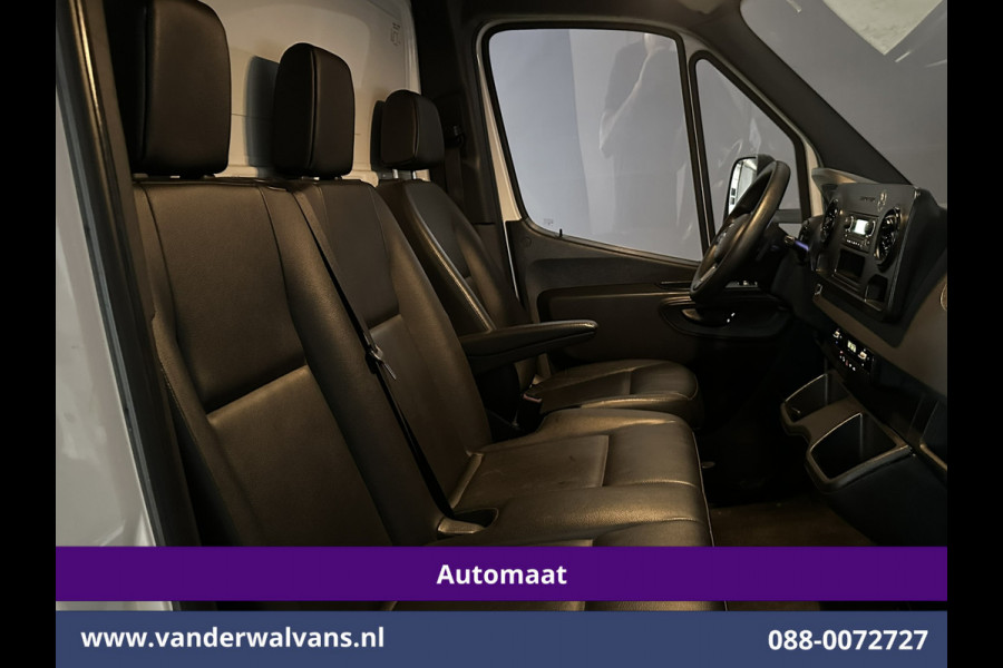 Mercedes-Benz Sprinter 317CDI Automaat 228cm Hoog Bakwagen Laadklep Zijdeur Euro6 Airco | Lat om Lat betimmering | Leder Bijrijdersbank, 22m3 kuub, 946kg laadvermogen