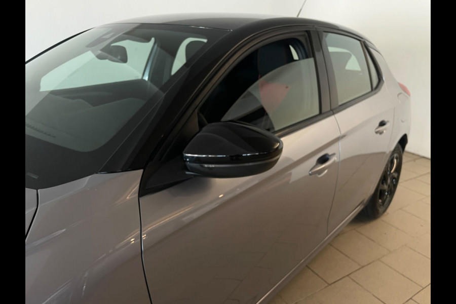 Opel Corsa 1.2 GS Line 100PK AIRCO NAVI VIA APP CRUISE APPLE CARPLAY DIGITAAL DASH ZWARTE VELGEN ZWART DAK ZEER NETTE AUTO