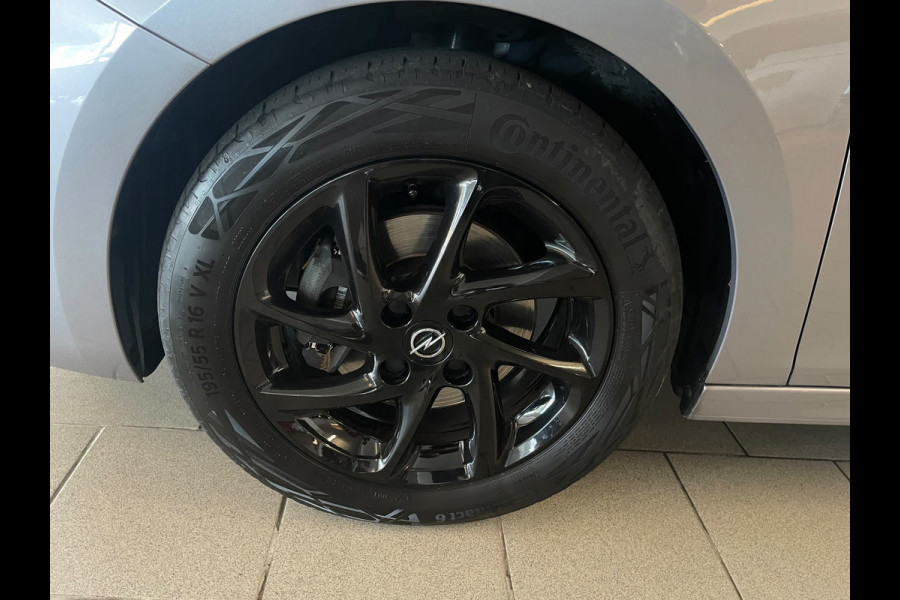 Opel Corsa 1.2 GS Line 100PK AIRCO NAVI VIA APP CRUISE APPLE CARPLAY DIGITAAL DASH ZWARTE VELGEN ZWART DAK ZEER NETTE AUTO