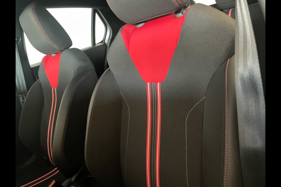 Opel Corsa 1.2 GS Line 100PK AIRCO NAVI VIA APP CRUISE APPLE CARPLAY DIGITAAL DASH ZWARTE VELGEN ZWART DAK ZEER NETTE AUTO