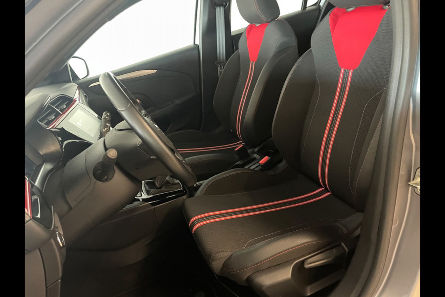 Opel Corsa 1.2 GS Line 100PK AIRCO NAVI VIA APP CRUISE APPLE CARPLAY DIGITAAL DASH ZWARTE VELGEN ZWART DAK ZEER NETTE AUTO