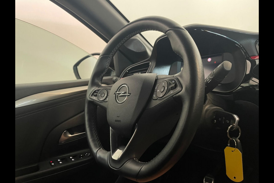 Opel Corsa 1.2 GS Line 100PK AIRCO NAVI VIA APP CRUISE APPLE CARPLAY DIGITAAL DASH ZWARTE VELGEN ZWART DAK ZEER NETTE AUTO