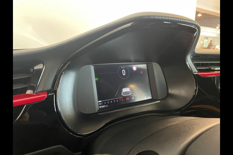 Opel Corsa 1.2 GS Line 100PK AIRCO NAVI VIA APP CRUISE APPLE CARPLAY DIGITAAL DASH ZWARTE VELGEN ZWART DAK ZEER NETTE AUTO