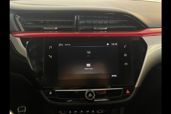 Opel Corsa 1.2 GS Line 100PK AIRCO NAVI VIA APP CRUISE APPLE CARPLAY DIGITAAL DASH ZWARTE VELGEN ZWART DAK ZEER NETTE AUTO