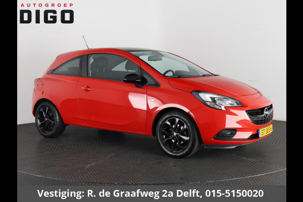 Opel Corsa 1.4 Black Edition *Garantie tot 05-2028! | Apple Carplay & AndroidAUTO | Trekhaak | Parkeersensoren | Privacy Glass |