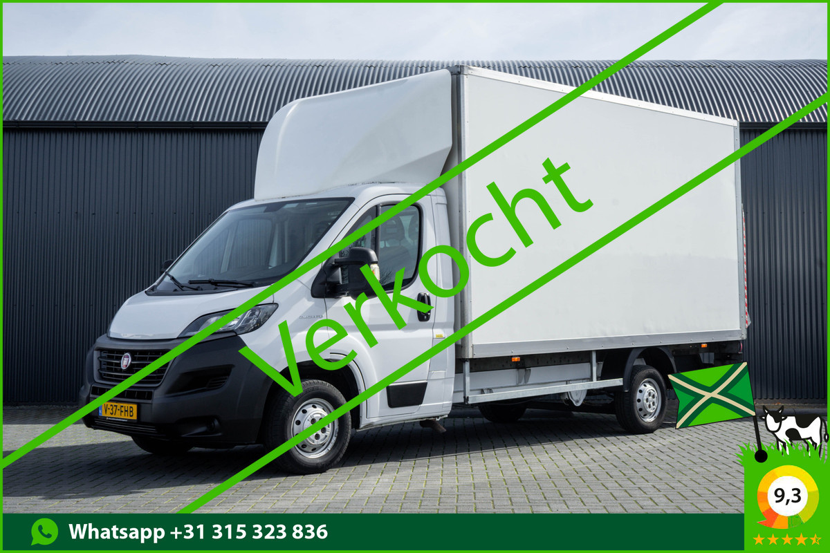 Fiat Ducato 2.3 MultiJet Bakwagen met laadklep | 141 PK | Euro 6 | Cruise | Camera | Airco | Navigatie