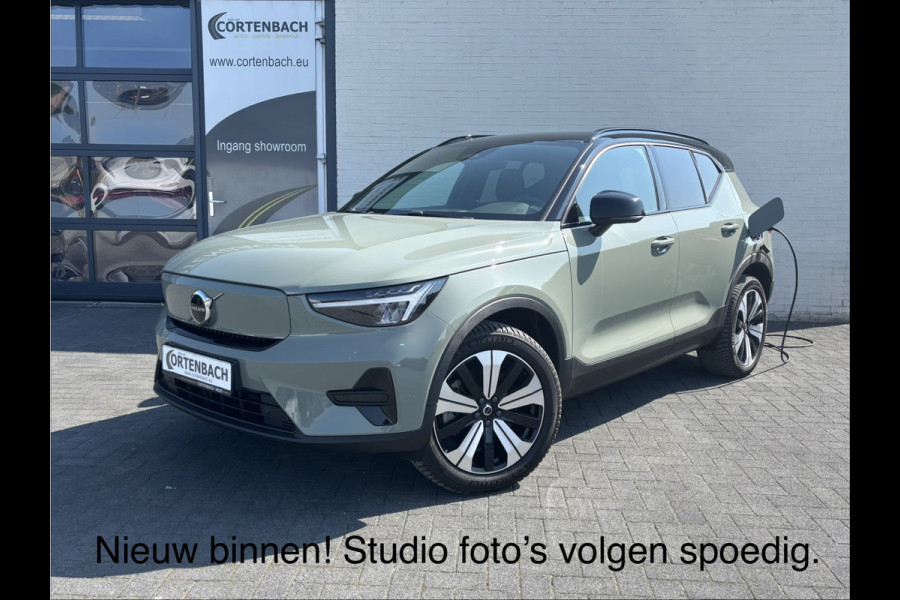 Volvo XC40 Recharge Plus 70 kWh | Zwenkbare trekhaak | Adaptieve cruise | Blis | Sage Green |