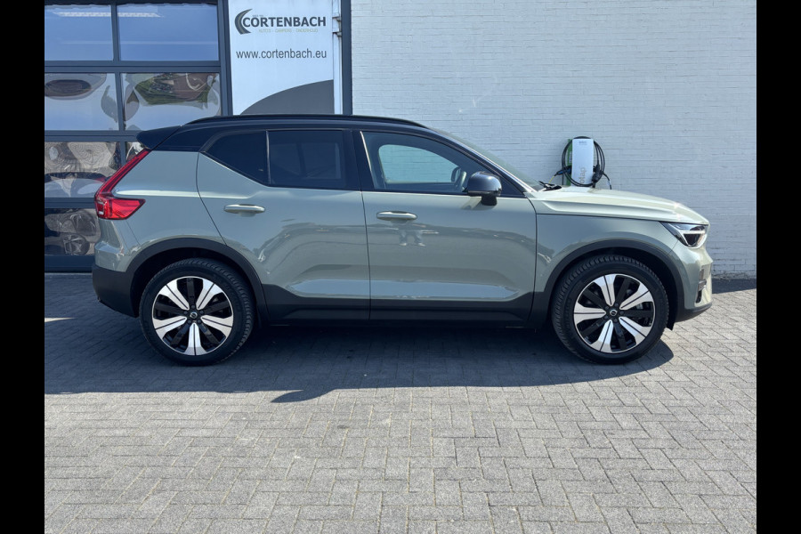Volvo XC40 Recharge Plus 70 kWh | Zwenkbare trekhaak | Adaptieve cruise | Blis | Sage Green |
