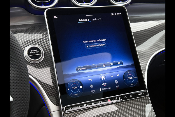 Mercedes-Benz GLC 300e 4MATIC Business Solution AMG | Advanced plus | Nightpakket | Parkeerpakket | Trekhaak | Treeplanken in aluminiumlook | Middenconsole metaalstructuur | Panoramaschuifdak | 20 inch vijfspaaks lichtmetalen AMG-velgen |