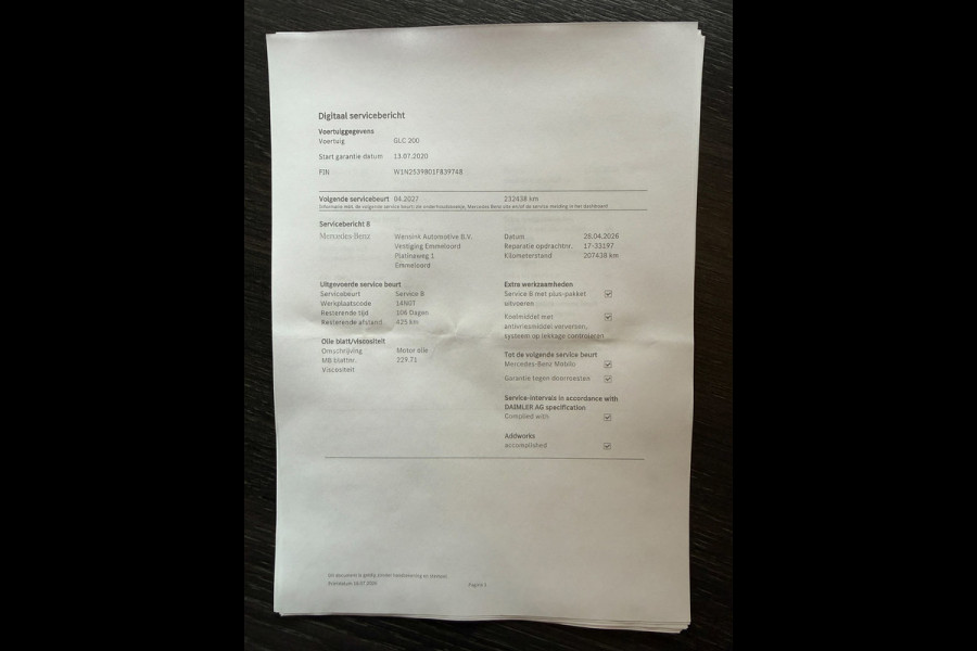 Mercedes-Benz GLC 200 Business Solution