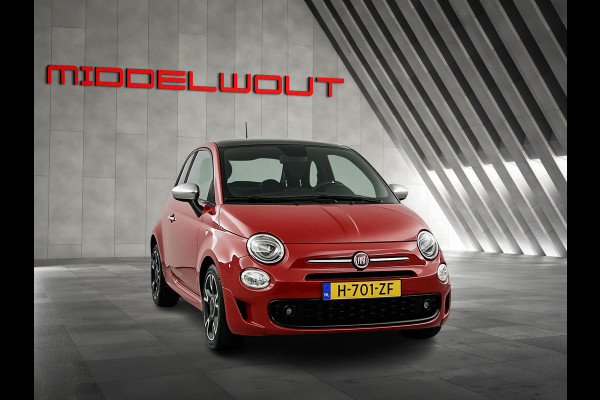 Fiat 500 1.0 Rockstar Pano-dak/Digi.Dash/Leder/Climate/Navi/ORG NL