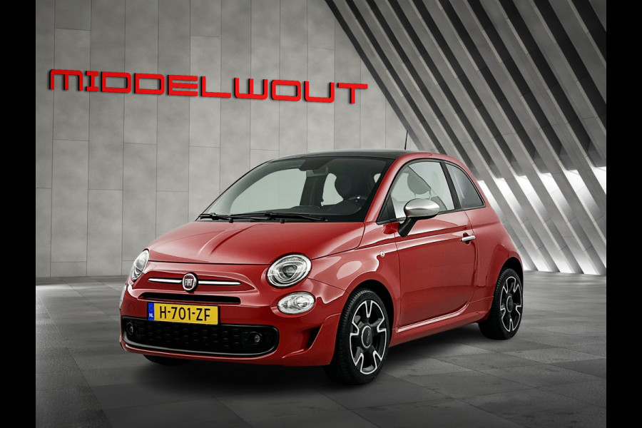 Fiat 500 1.0 Rockstar Pano-dak/Digi.Dash/Leder/Climate/Navi/ORG NL
