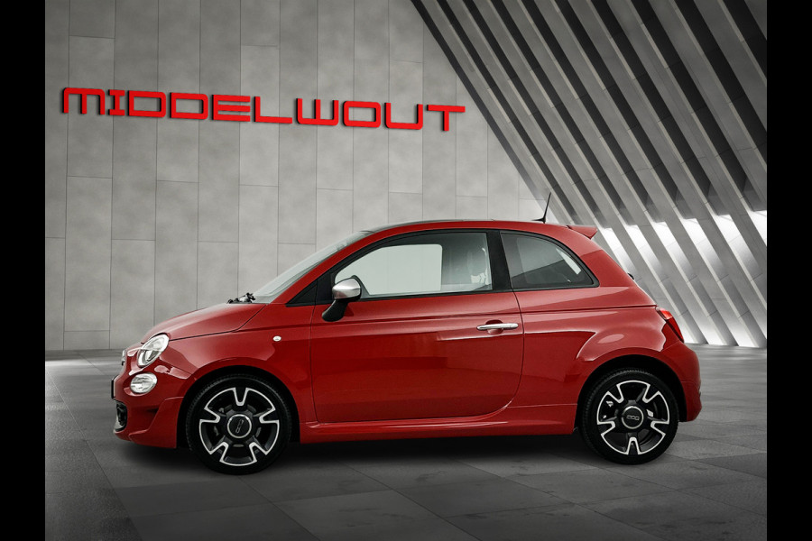 Fiat 500 1.0 Rockstar Pano-dak/Digi.Dash/Leder/Climate/Navi/ORG NL