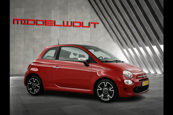Fiat 500 1.0 Rockstar Pano-dak/Digi.Dash/Leder/Climate/Navi/ORG NL