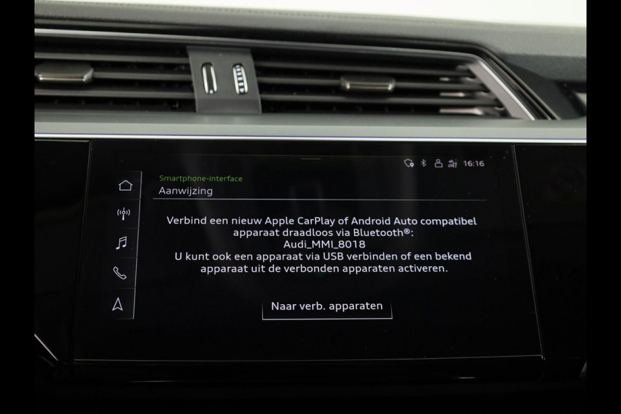 Audi Q8 e-tron 55 quattro Advanced Edition Plus 115 kWh 408pk | Panoramadak | Stoeverwarming voor en achter | Head ip Display | Pack Tour | Pack City