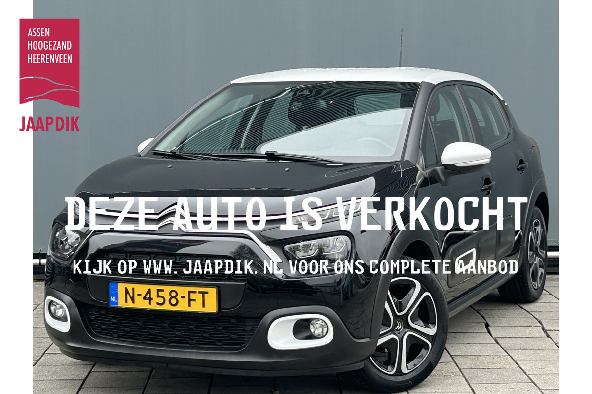 Citroën C3 BWJ 10-2021 | 1.2PT 83PK Feel | CLIMA | NAVI | PDC | CRUISE | TWO TONE | CARPLAY | LMV |