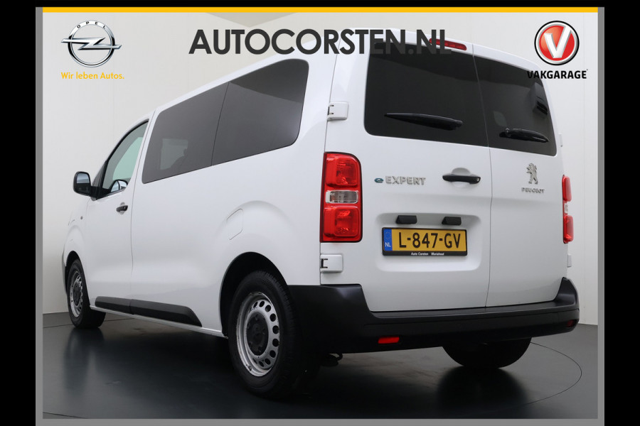 Peugeot e-Expert Automaat 50kWh Incl Btw SOH 92% 9-Persoons Navi* Apple Carplay Android Auto Airco Cruise Control Privacy Glas DAB Isofix Bluetooth Dealeronderhouden Origineel Nederlandse Auto