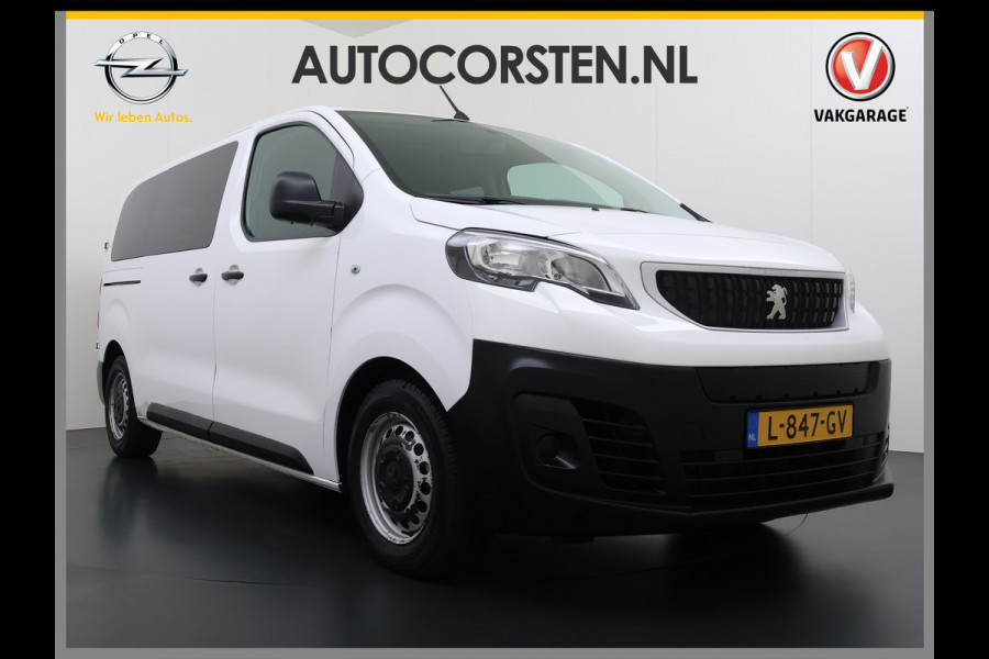 Peugeot e-Expert Automaat 50kWh Incl Btw SOH 92% 9-Persoons Navi* Apple Carplay Android Auto Airco Cruise Control Privacy Glas DAB Isofix Bluetooth Dealeronderhouden Origineel Nederlandse Auto