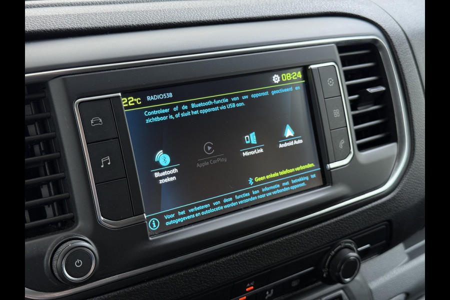 Peugeot e-Expert Automaat 50kWh Incl Btw SOH 92% 9-Persoons Navi* Apple Carplay Android Auto Airco Cruise Control Privacy Glas DAB Isofix Bluetooth Dealeronderhouden Origineel Nederlandse Auto