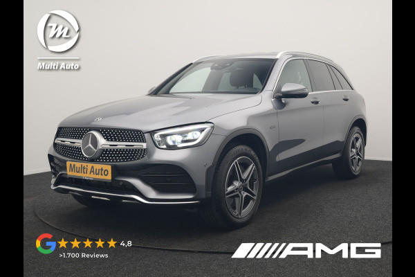 Mercedes-Benz GLC 300e 4MATIC Business Solution AMG PHEV 313pk Dealer O.H. | Trekhaak Afn. | Adaptive Cruise | Head Up | 360 Camera | Multi Beam LED | Lederen Sportstoelen Memory & Massage | Sfeerverlichting | Stoelverwarming | Apple Carplay | Blis | Navigatie | DAB | Plug In Hybrid |