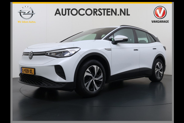 Volkswagen ID.4 Pure 55kWh SOH 89% Trekhaak Adap.Cruise Stoelverwarming Ecc Navi Apple Carplay Android Auto Isofix Lmv Led Bluetooth Connected services Keyless start Rijstrooksensor 1e Eigenaar Origineel Nederlandse Auto