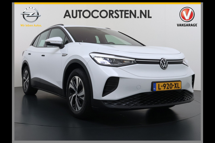 Volkswagen ID.4 Pure 55kWh SOH 89% Trekhaak Adap.Cruise Stoelverwarming Ecc Navi Apple Carplay Android Auto Isofix Lmv Led Bluetooth Connected services Keyless start Rijstrooksensor 1e Eigenaar Origineel Nederlandse Auto