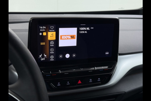 Volkswagen ID.4 Pure 55kWh SOH 89% Trekhaak Adap.Cruise Stoelverwarming Ecc Navi Apple Carplay Android Auto Isofix Lmv Led Bluetooth Connected services Keyless start Rijstrooksensor 1e Eigenaar Origineel Nederlandse Auto