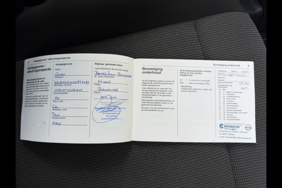 Opel Combo 1.5 BlueHDI 100 PK Euro 6 L2 H1 CarPlay/navi/cruise control/trekhaak