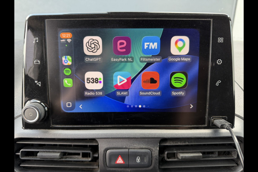Opel Combo 1.5 BlueHDI 100 PK Euro 6 L2 H1 CarPlay/navi/cruise control/trekhaak
