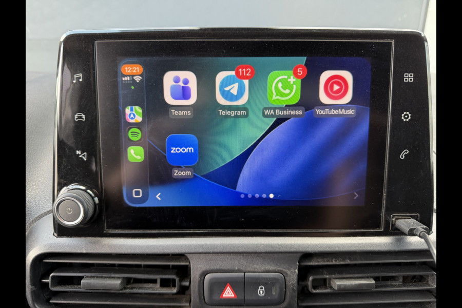 Opel Combo 1.5 BlueHDI 100 PK Euro 6 L2 H1 CarPlay/navi/cruise control/trekhaak