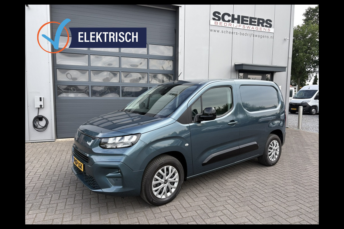 Fiat E-Doblò 50 kWh 3-zits | CarPlay | cruise
