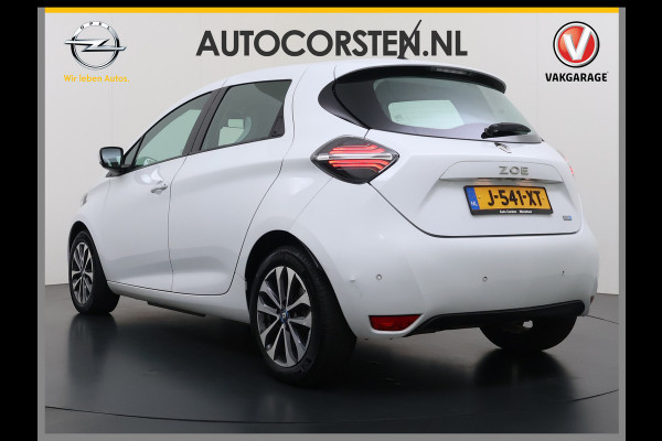 Renault ZOE R135 Zen **52kWh** Warmtepomp Eigen Accu Navi Ecc Apple Carplay/Android Auto Keyless Bluetooth Cruise Control Pdc SOH 76% Regen-Lichtsensor Led Lmv Isofix Lane Assist 1e Eigenaar Dealeronderhouden Origineel Nederlandse Auto