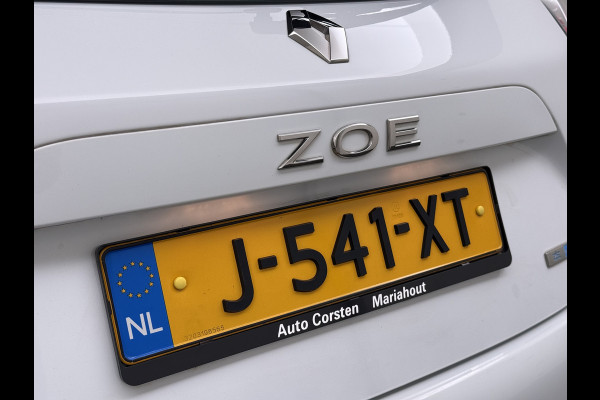 Renault ZOE R135 Zen **52kWh** Warmtepomp Eigen Accu Navi Ecc Apple Carplay/Android Auto Keyless Bluetooth Cruise Control Pdc SOH 76% Regen-Lichtsensor Led Lmv Isofix Lane Assist 1e Eigenaar Dealeronderhouden Origineel Nederlandse Auto