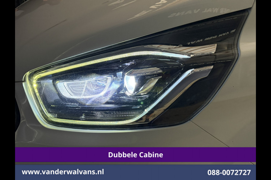 Ford Transit Custom 2.0 TDCI 131pk Automaat L2H1 Dubbele Cabine Euro6 Airco | Xenon | 6-Zits | Camera | Apple Carplay | Adaptieve Cruisecontrol LED, Android Auto, Trekhaak, Stoelverwarming, Verwarmde voorruit, Parkeersensoren, Achterklep
